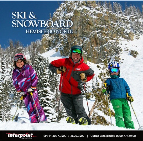 Ski & Snowboard nos Estados Unidos e Europa – Garanta já seu lugar nas pistas!