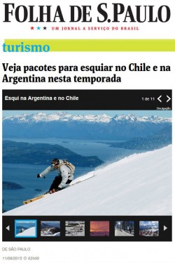 Veja pacotes para esquiar no Chile e na Argentina nesta temporada