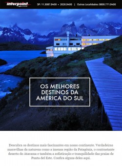 Os melhores destinos da América do Sul