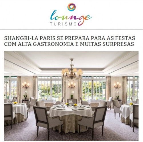 Shangri-La Paris se prepara para as festas com alta gastronomia e muitas surpresas