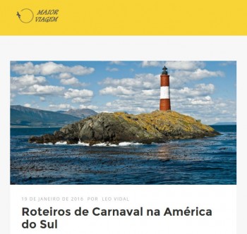 Roteiros de Carnaval na América do Sul