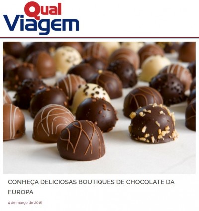 Conheça deliciosas boutiques de chocolates da Europa
