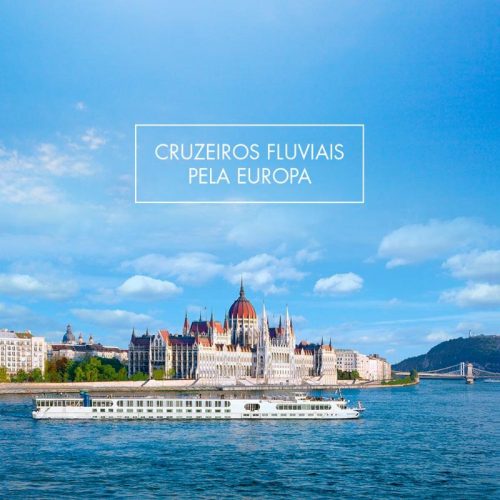 Cruzeiros fluviais pela Europa com guia em português