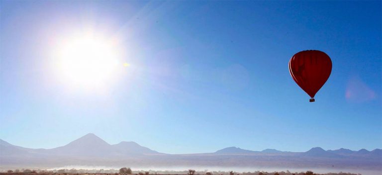 Deserto do Atacama - Passeio de balão