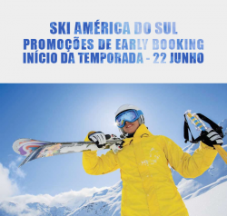 ★ Ski América do Sul – Garanta seu lugar e pague em 6x sem juros!