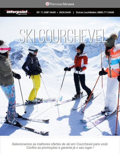 🎿 Ski Courchevel – Os Melhores Hotéis em até 6x sem juros!