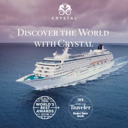 ★ Crystal Cruises – Agora pelos preços que você sempre sonhou em até 6x sem juros!